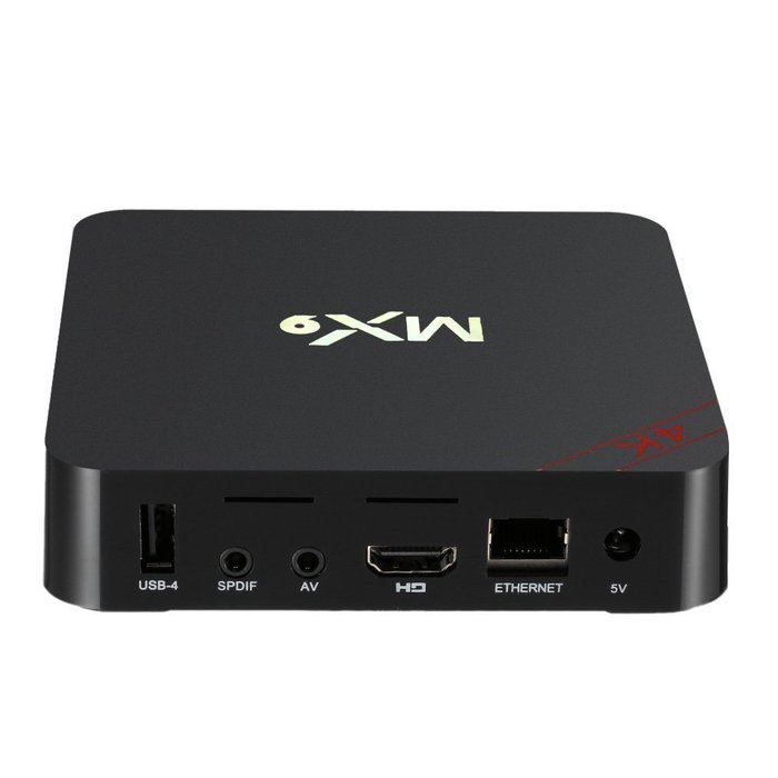 Vipwind MX9 Smart Android TV Box Android 5.1 Rock-chips RK3229 1G/8G Quad-core XBMC 4K 3D WiFi H.265 DLNA Miracast... N2
