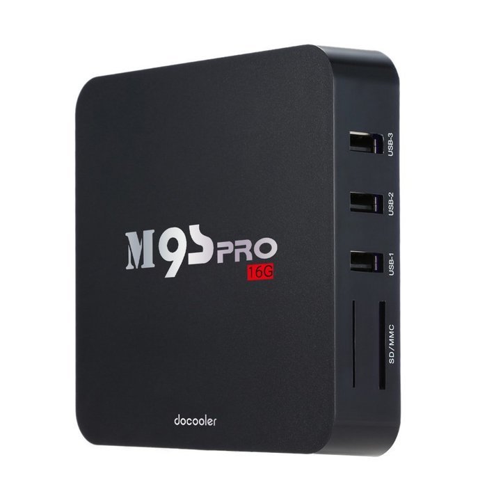 Docooler&reg; Smart Android TV Box M9S Pro Mini PC KODI Android 5.1 Amlogic S905 Quad Core XBMC UHD 4K 2G / 16G WiFi... N2