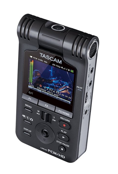 TASCAM DR-V1HD HD Video/Linear PCM Recorder N6