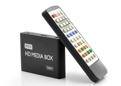 Mini 1080P Full HD Media Player with AV/HDMI/USB N4
