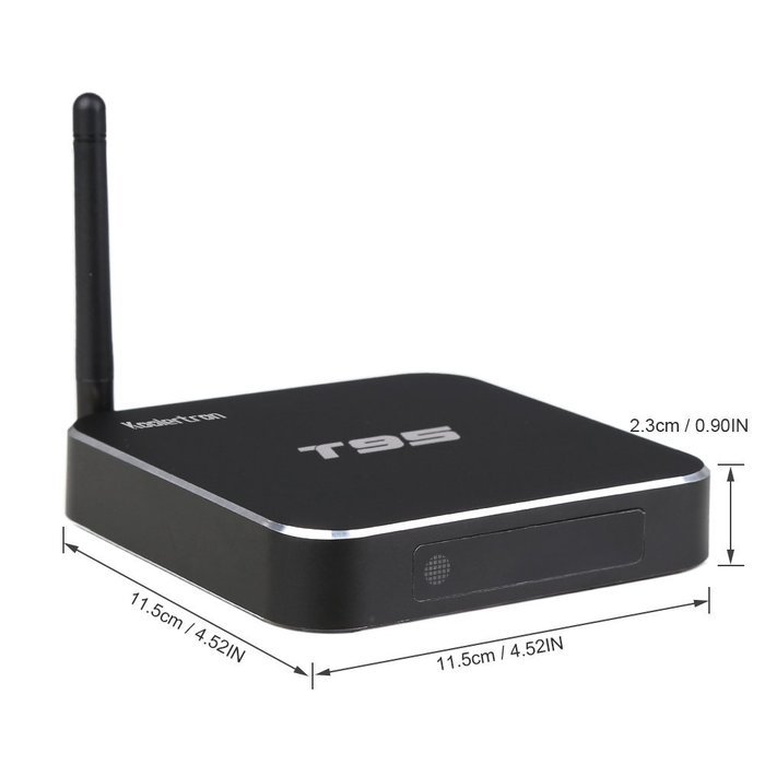 Koolertron Android 5.1 TV Box Amlogic S905 Quad-core 1GB Ram 8GB Rom 4K2K HD Decoding Built in WiFi with Kodi... N2