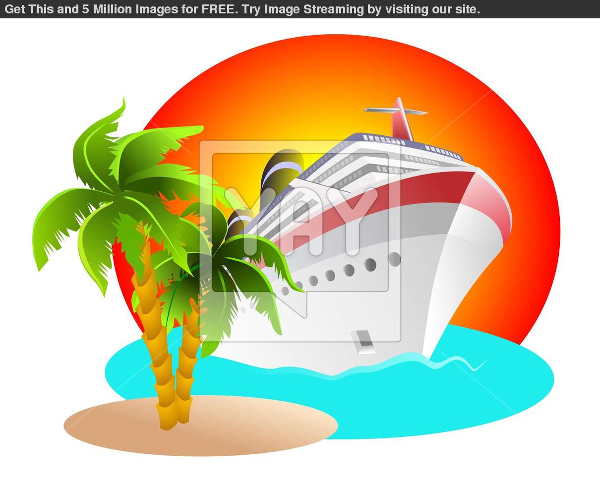 Carnival Cruise Ship Clip Art free image download
