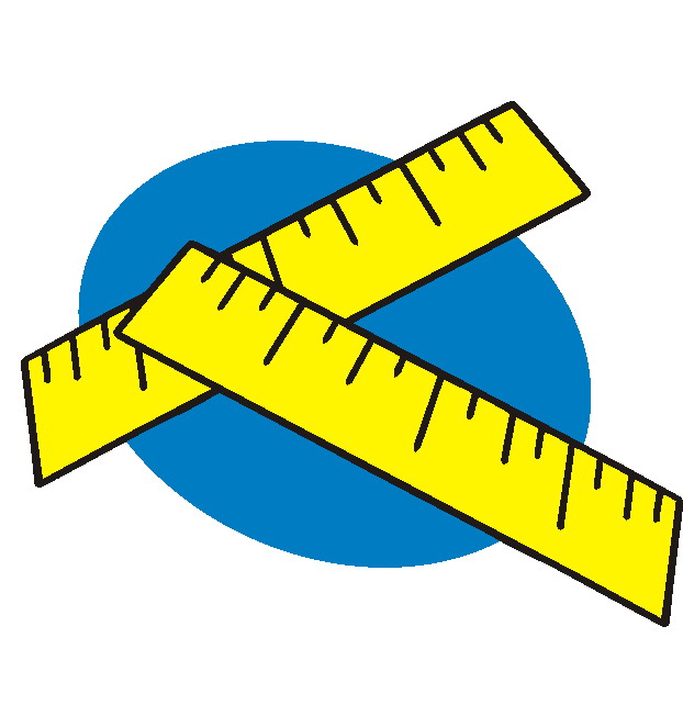 View measure. Measurement Tools Clipart. A measure of Freedom