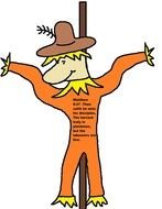 drawing of the Scarecrow