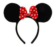 Minnie Mouse Ears and red bow drawing