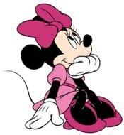 Pink Minnie Mouse Clip Art N5