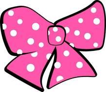 Minnie Mouse Bow Clip Art N4