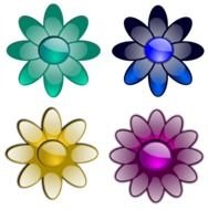 Flowers 3 Clip Artpng