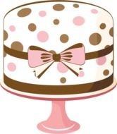 Birthday Cake Clip Art drawing