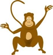 Monkey Clip Art N7