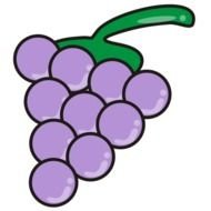 Grapes Clip Art N2
