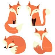 Fox Clip Art drawing