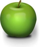 Green Apple Clip Art N3