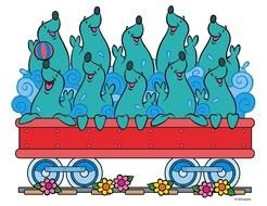 Caboose Clip Art