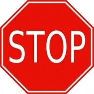 Stop Sign Clip Art N19
