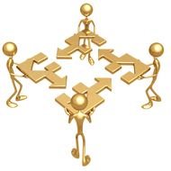 teamwork in golden figures