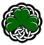 Shamrock and keltic knot, Clip Art