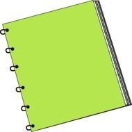 Spiral Notebook Clip Art