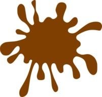 Red Paint Splatter Clip Art N4
