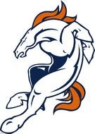 Kansas City Chieftain logo with horse