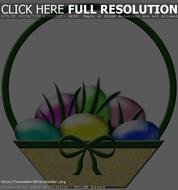 Easter Basket Clip Art Free