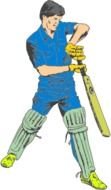 Cricket Bat Clip Art