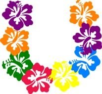 Hawaiian Lei Clip Art N2