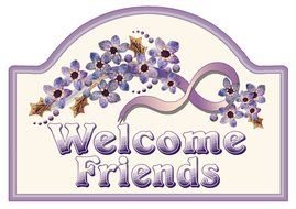 Welcome Clip drawing