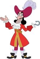 Captain Hook, cartoon character from Neverland Pirates