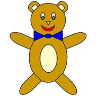 nice cute Teddy Bear drawing