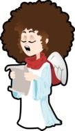 African American Angels drawing