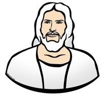 God Clip Art drawing