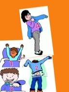 Clip Art of boy Getting Dressed For School