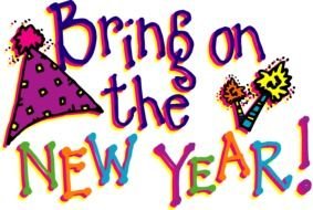 Bring on the New Year as a picture for clipart
