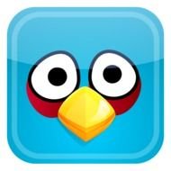 Blue Angry Birds Clip Art