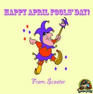 "Happy April Fools" clipart