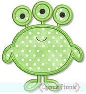 Cute Monster Applique