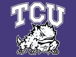 TCU Horned Frogs drawing