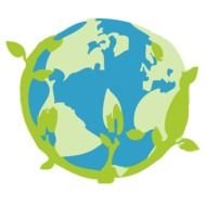 Smiling Earth Day drawing