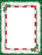 christmas template for clipart