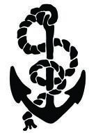 black anchor Clip Art