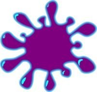 Green Paint Splatter Clip Art N2