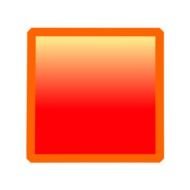 red big Square drawing