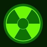 green circular Hulk symbol