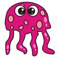 Pink Fish Clip Art
