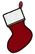 Christmas Stocking Clip Art N3