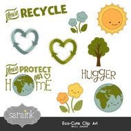 Earth Recycle Clip Art N4