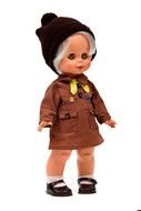 Doll with the colorful clothes