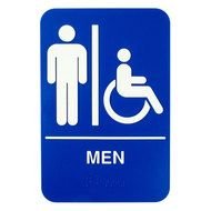 men restroom sign