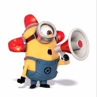 Minion from Despicable Me with speaker and emergency lights
